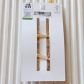 پک گیره مو زنانه گل طلایی برند اروپایی