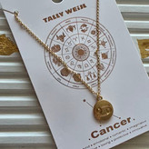گردنبند زنانه ماه تولد طلایی برند اروپایی ضدحساسیت